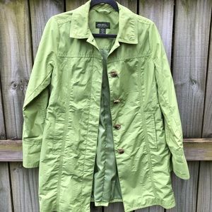 Eddie Bauer trench coat/rain coat